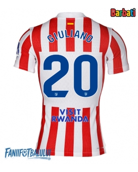 Atletico Madrid Giuliano Simeone #20 Tricou Fotbal Replică 2025-26 Barbati Acasa